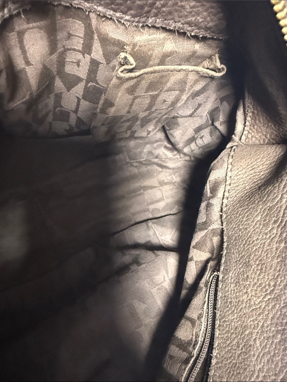 Furla Brown Pebbled Leather Hobo Shoulder Bag - Picture 12 of 15